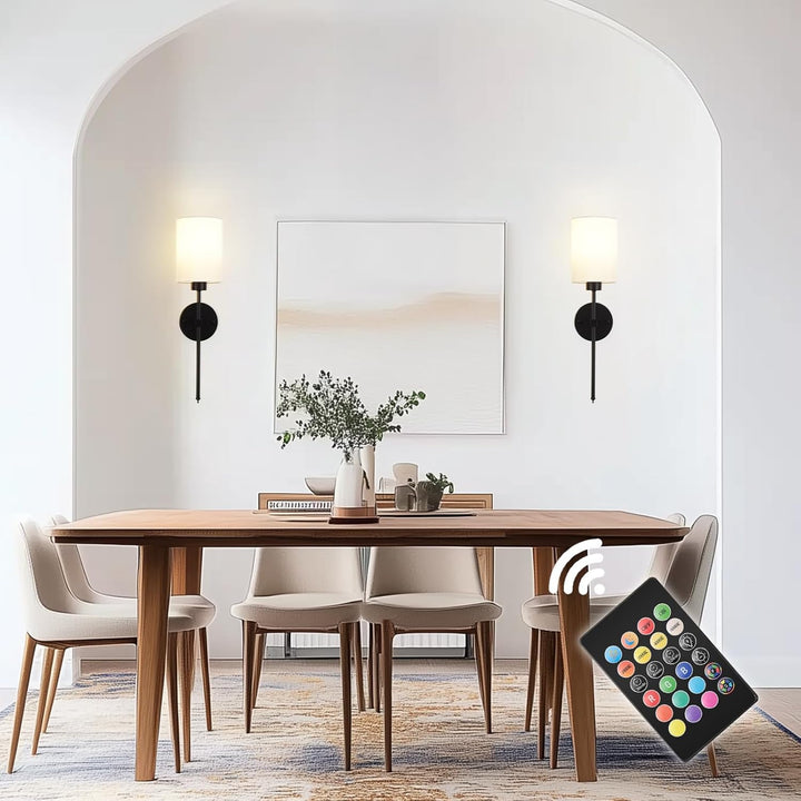Iluminating™ Kabellose Wandleuchten (2er-Set + 2 GLÜHBIRNEN GRATIS)