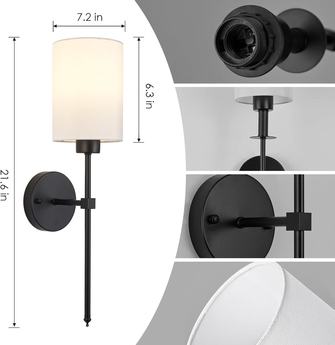 Iluminating™ Kabellose Wandleuchten (2er-Set + 2 GLÜHBIRNEN GRATIS)