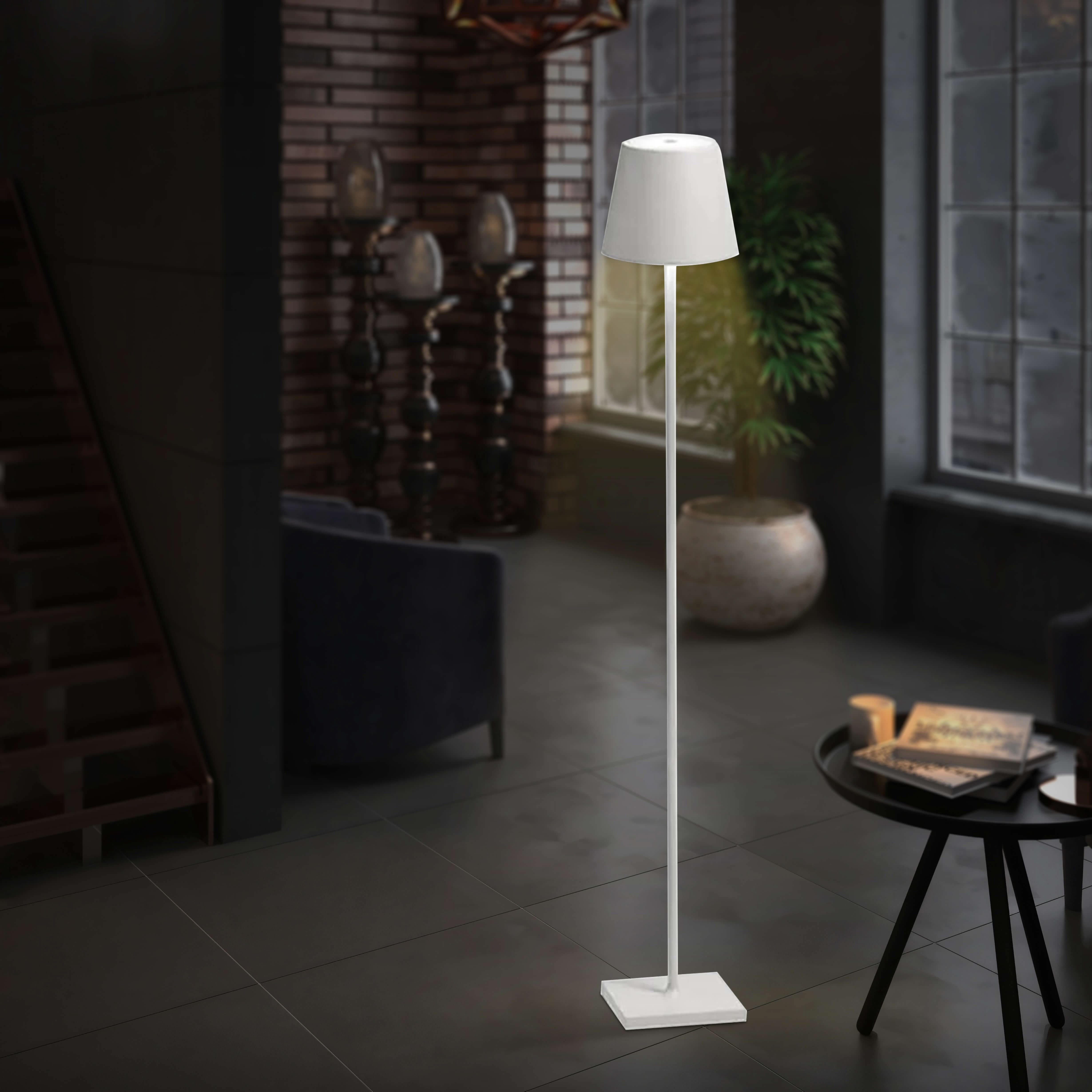 lampshade cordless floor lamps for living room