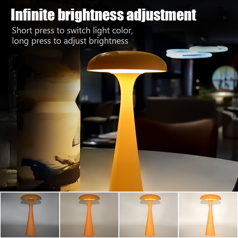 Jellyfish Elegance - USB Rechargeable Touch Lamp