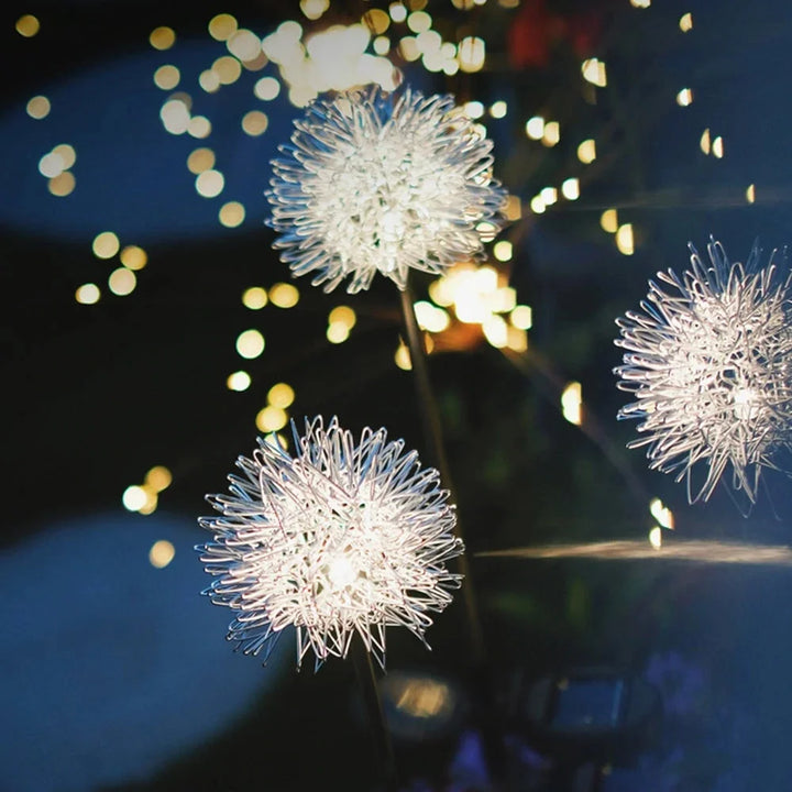 Outdoor LED Solar Dandelion Lights(2 Packs)