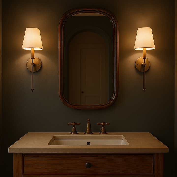 Cordless Fabric Wall Light (SET OF 2 + 2 BULBS FREE)