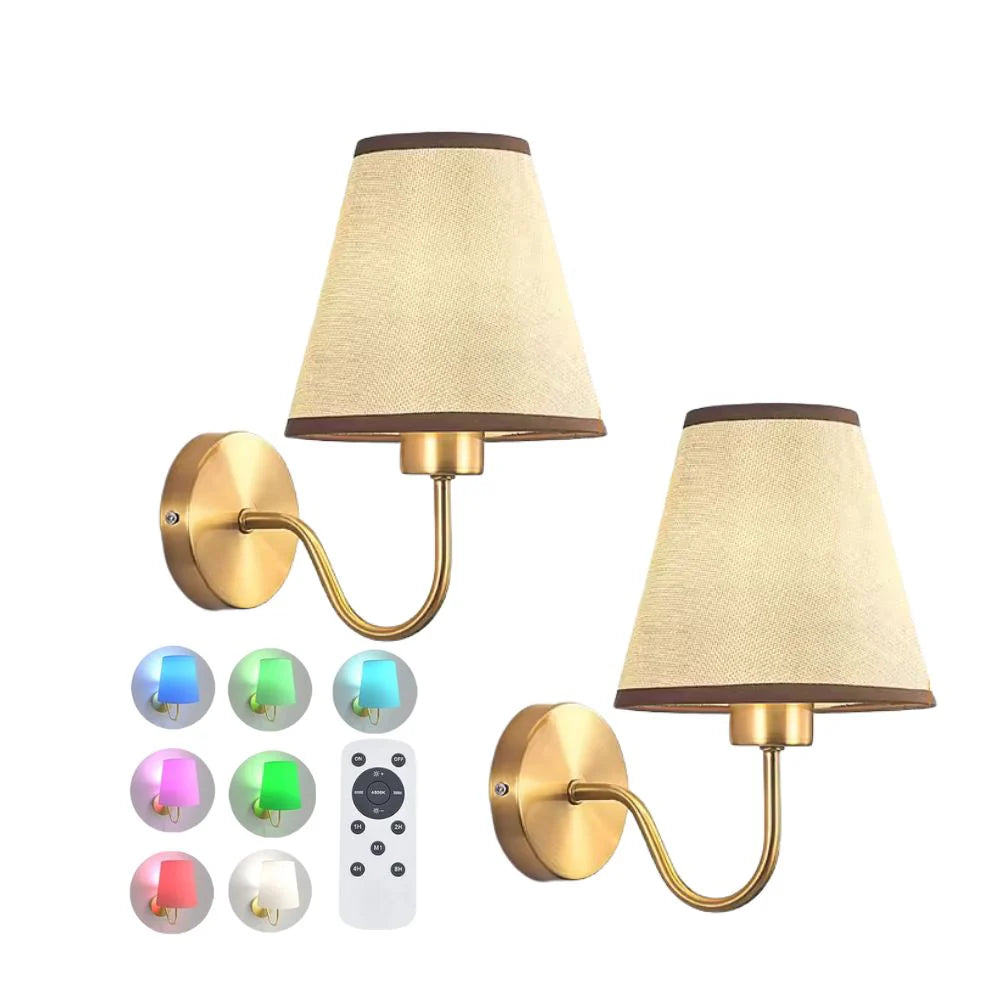 LuminArc™ Wireless Wall Sconce (SET OF 2 + 2 BULBS FREE)