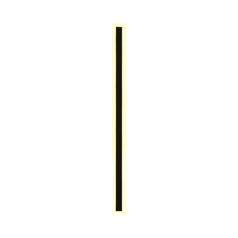 Minimalistische LED-Wandleuchte für Außenatmosphäre (IP65)