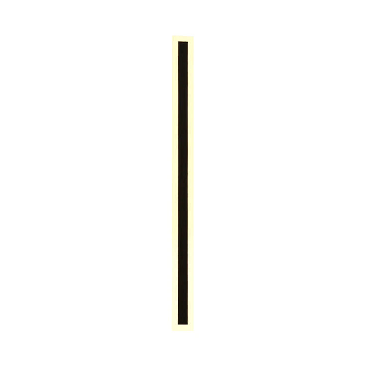 Minimalistische LED-Wandleuchte für Außenatmosphäre (IP65)
