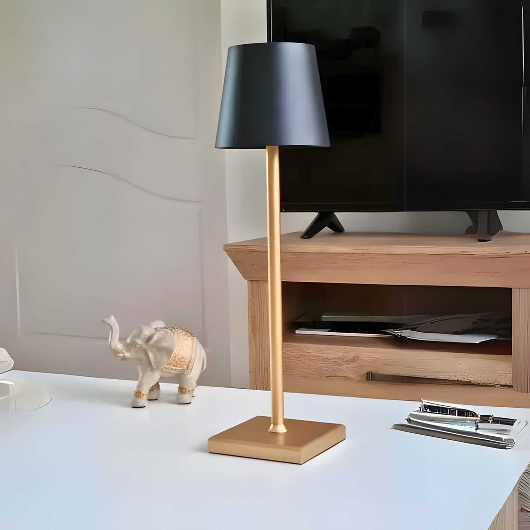 AUGE LIGHT Designed Large Minimalist Table Lamp Bedside Cordless