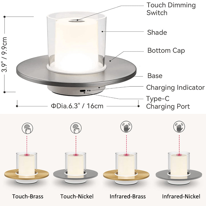 Modern LED Induction Candle Light