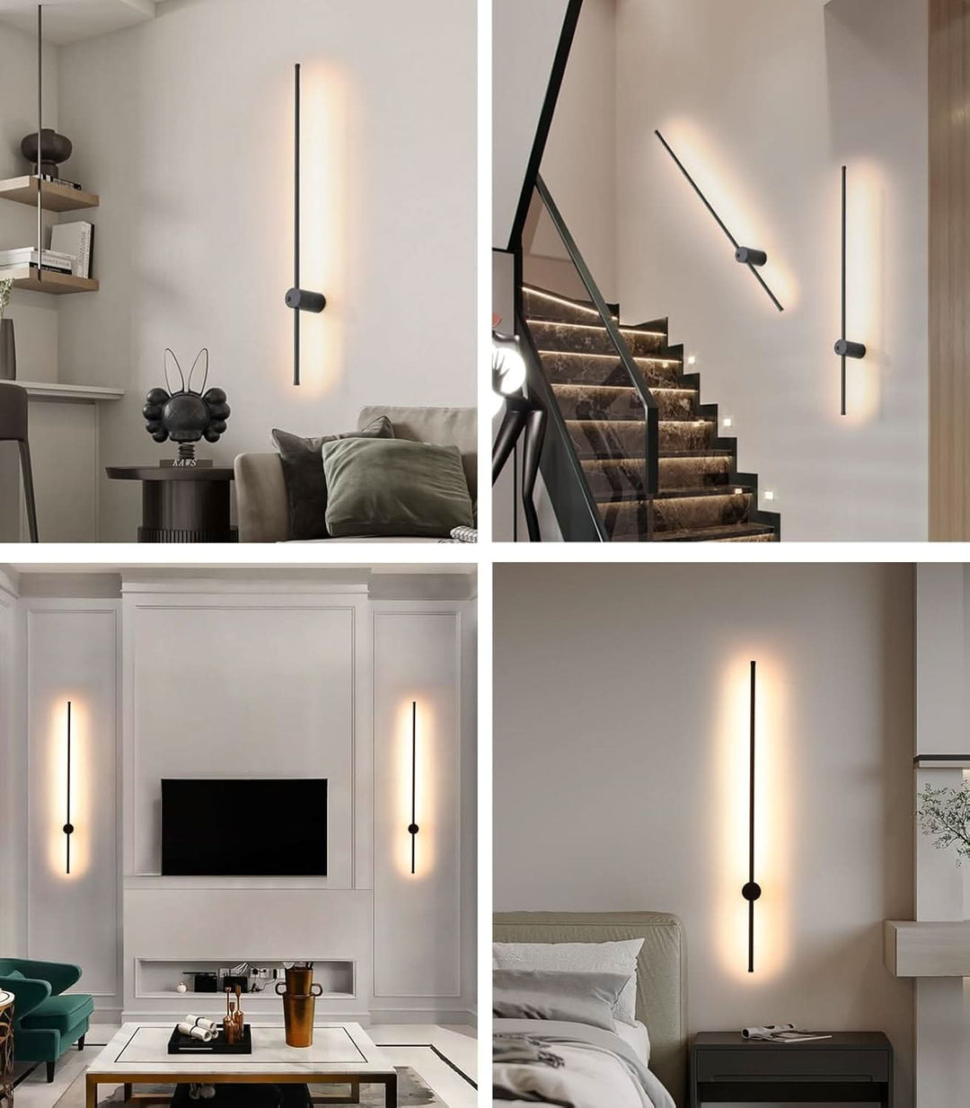 Iluminating Rechargeable Wall Sconce Set Of 2