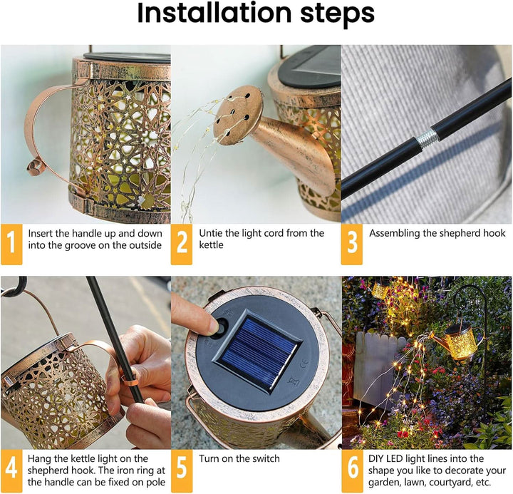 Glowing Garden Watering Can