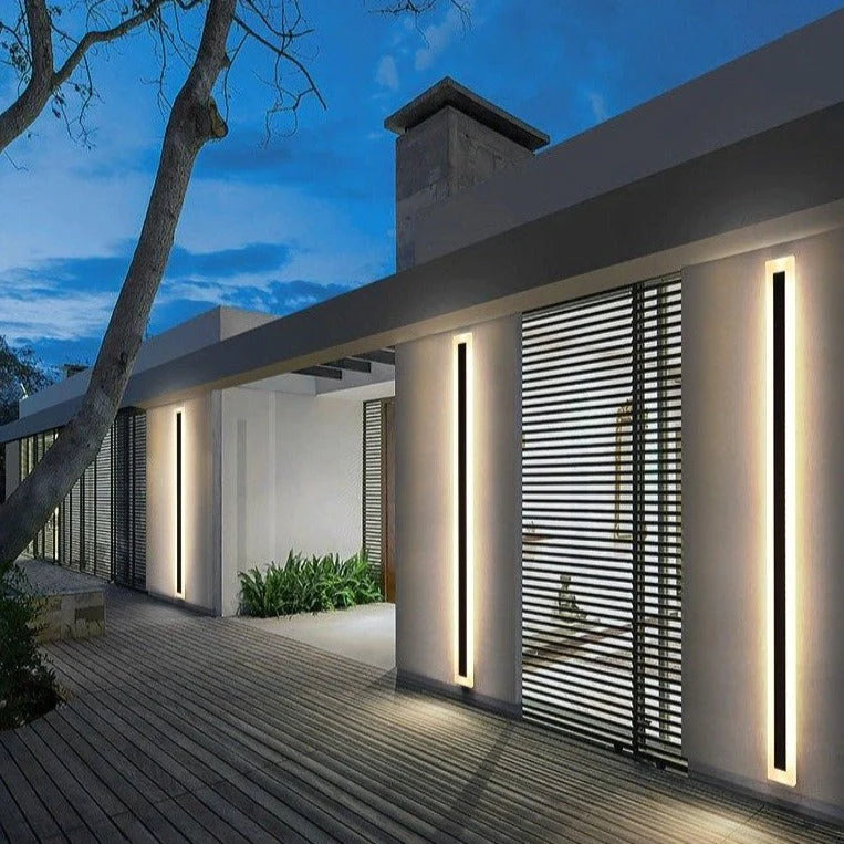 Minimalist LED Wall Lamp for Outdoor Atmosphere (IP65)