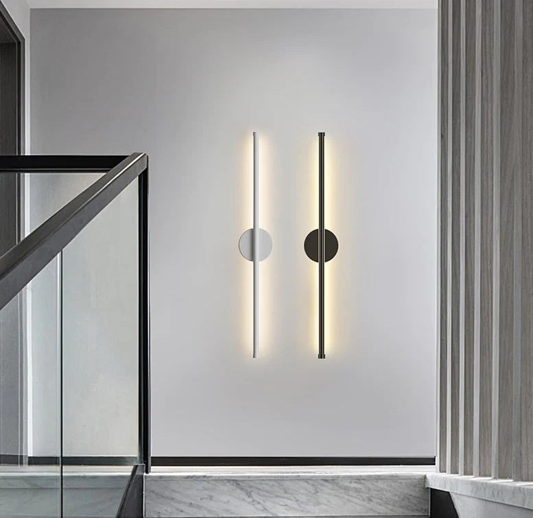 Round LED Wall Sconce Lamp with a Minimalist Design